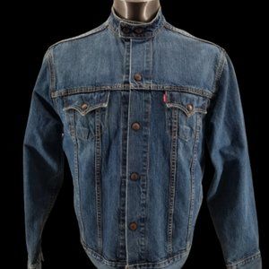 Vintage Levi’s Easy Rider Trucker Denim Blue Men’s Large Jean Jacket 70550-0497
